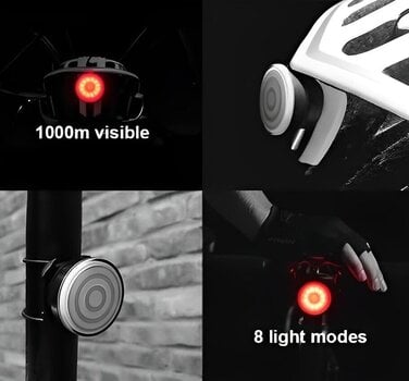 Fietslamp Shanren Raz Pro Bike Taillight Black Fietslamp - 16