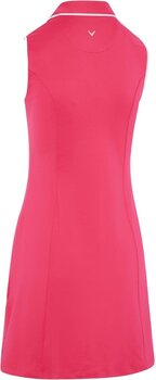Jupe robe Callaway Womens Sleeveless Dress With Snap Placket Pink Peacock L - 2