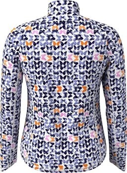 Chemise polo Callaway Metamorphosis Printed Sun Protection Womens Top Brilliant White M - 2