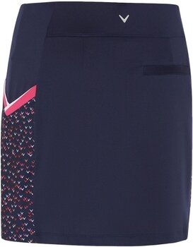 Skirt / Dress Callaway 17” Chev Print Blocked Womens Skort Peacoat L - 2