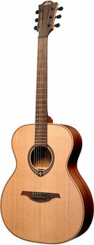 Jumbo akoestische gitaar LAG T170A Natural Satin - 2