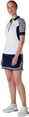 Polo majica Callaway Two-Tone Geo 1/2 Sleeve Zip Womens Brilliant White M Polo majica - 5