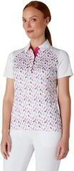 Polo majica Callaway Birdie/Eagle Printed Short Sleeve Womens Brilliant White M Polo majica - 2