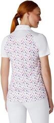 Polo majica Callaway Birdie/Eagle Printed Short Sleeve Womens Brilliant White M Polo majica - 3