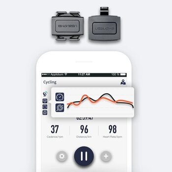 Aparelhos eletrónicos para ciclismo Shanren Speed Sensor - 3