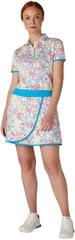 Polo košile Callaway Chev Floral Short Sleeve Womens Brilliant White XS Polo košile - 6
