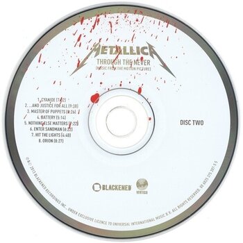 Music CD Metallica - Through The Never (Music From The Motion Picture) (2 CD) - 3