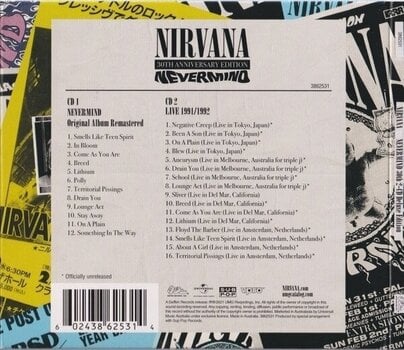 Music CD Nirvana - Nevermind (30th Anniversary Edition) (Reissue) (2 CD) - 5