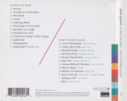 Musiikki-CD Peter Gabriel - Scratch My Back / And I'll Scratch Yours (Reissue) (2 CD) - 4