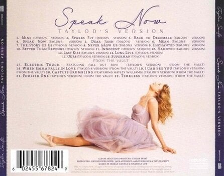 CD диск Taylor Swift - Speak Now (Taylor's Version) (2 CD) - 4