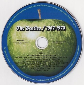 CD диск The Beatles - 1967 - 1970 (Reissue) (Remastered) (2 CD) - 2