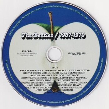 Music CD The Beatles - 1967 - 1970 (Reissue) (Remastered) (2 CD) - 3