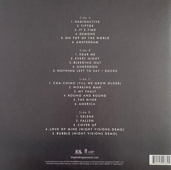 Disco de vinilo Imagine Dragons - Night Visions (Limited Edition) (10th Anniversary) (Canary Yellow Coloured) (2 LP) - 6