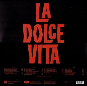 Vinyl Record Original Soundtrack - Fellini's La Dolce Vita (Remastered) (2 LP) - 6