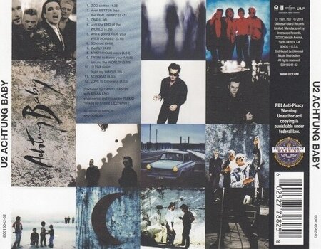 Hudební CD U2 - Achtung Baby (Reissue) (Remastered) (CD) - 2