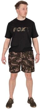 Nohavice Fox Nohavice Black/Camo LW Swim Shorts - 2XL - 4