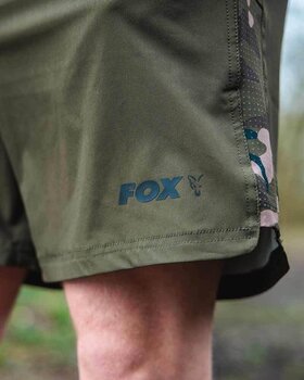 Trousers Fox Trousers Khaki/Camo LW Swim Shorts - L - 14