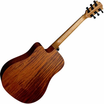 Elektroakustická gitara Dreadnought LAG T170DCE Natural Satin - 2