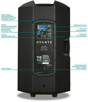 Active Loudspeaker Avante Achromic A15 Active Loudspeaker - 2