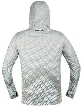 Horgászpóló Delphin Horgászpóló Hooded Sweatshirt UV ARMOR 50+ Neon S - 4