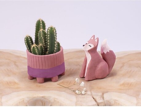 Samosušeča masa Jovi Self-Hardening Modelling Clay Samosušeča masa Terracotta 1000 g - 5