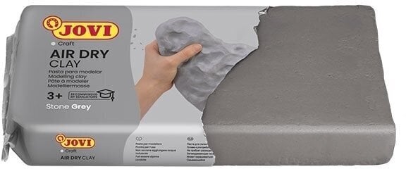 Self-Drying Clay Jovi Self-Hardening Modelling Clay Grey 250 g - 3