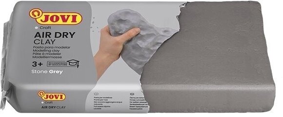 Selbsttrocknende Masse Jovi Self-Hardening Modelling Clay Grey 500 g - 3
