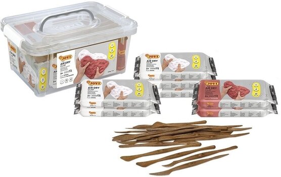 Self-Drying Clay Jovi Self-Hardening Modelling Clay Set In Box Mix Set - 2