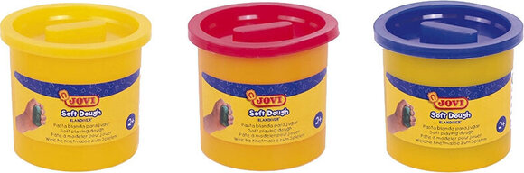 Levegőn száradó gyurma Jovi Soft Dough Modelling Clay Mix 3 x 110 g - 2