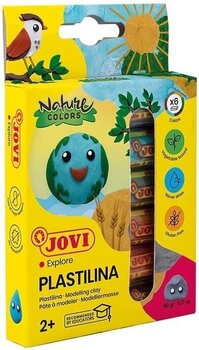 Children's Modelling Clay Jovi Plastilina Children's Modelling Clay Natural 6 x 15 g - 2