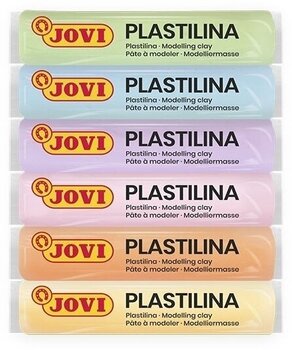 Children's Modelling Clay Jovi Plastilina Children's Modelling Clay Pastel 6 x 15 g - 3