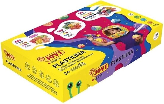 Pasta modellabile per bambini Jovi Pasta modellabile per bambini 5 Colours 30 x 50 g - 3