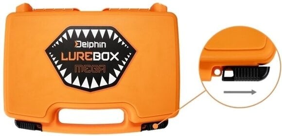 Pudełko wędkarskie Delphin LureBOX Mega - 4
