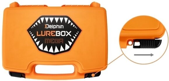 Scatola da pesca Delphin LureBOX Mega Scatola da pesca - 4