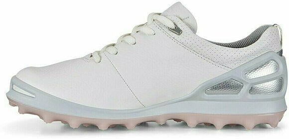 Naisten golfkengät Ecco Biom Cage Pro Womens Golf Shoes White/Silver/Pink 38 - 6