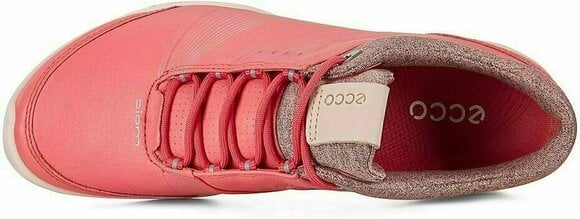 Calzado de golf de mujer Ecco Biom Hybrid 3 Womens Golf Shoes Spiced Coral - 8