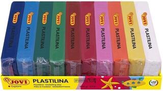 Pasta modellabile per bambini Jovi Plastilina Pasta modellabile per bambini 10 x 150 g - 1