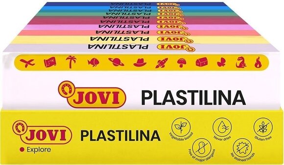 Пластилин за деца Jovi Пластилин за деца Смес 10 x 150 g - 4