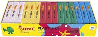 Children's Modelling Clay Jovi Plastilina Children's Modelling Clay 5 Colours 15 x 150 g - 1
