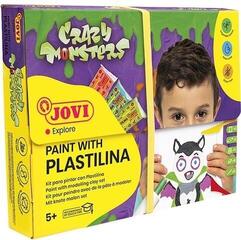 Children's Modelling Clay Jovi Paint With Plastilina Children's Modelling Clay Crazy Monsters 8 x 50 g - 1
