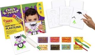 Children's Modelling Clay Jovi Paint With Plastilina Children's Modelling Clay Crazy Monsters 8 x 50 g - 2