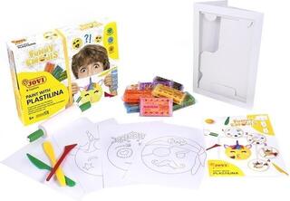 Boetseerklei voor kinderen Jovi Paint With Plastilina Boetseerklei voor kinderen Funny Emojis 8 x 50 g - 3