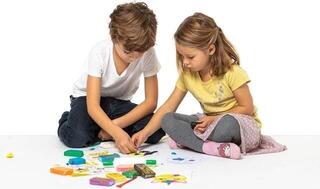 Boetseerklei voor kinderen Jovi Paint With Plastilina Boetseerklei voor kinderen Funny Emojis 8 x 50 g - 5