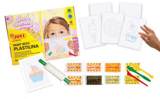 Children's Modelling Clay Jovi Paint With Plastilina Children's Modelling Clay Cool Candy 8 x 50 g - 2