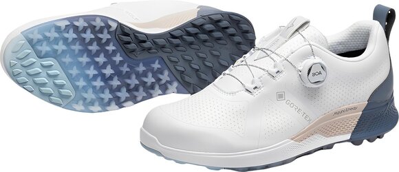 Męskie buty golfowe Mizuno Genem WG GTX Boa White/Navy 40,5 - 2