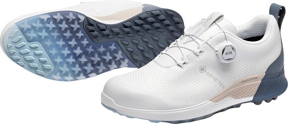 Chaussures de golf pour hommes Mizuno Genem WG GTX Boa White/Navy 43 Chaussures de golf pour hommes - 2