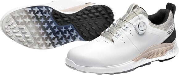 Chaussures de golf pour hommes Mizuno Genem WG Boa White/Black 44 - 2