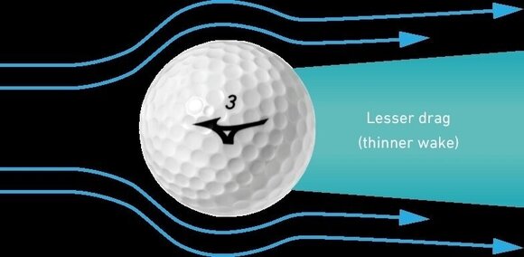 Нова топка за голф Mizuno Rb Max Golf Balls White - 5
