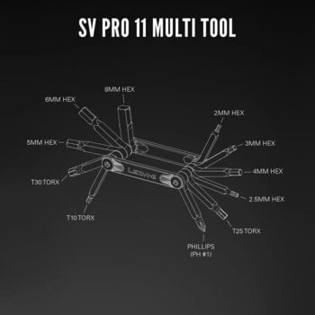 Multifunctioneel gereedschap Lezyne SV Pro 11 Multifunctioneel gereedschap - 5