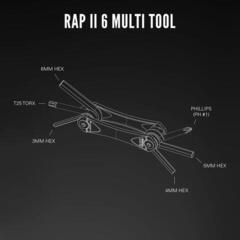 Multifunkční nářadí Lezyne Rap II 6 Multifunkční nářadí - 4